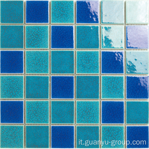 Mosaico di serie della piscina in porcellana